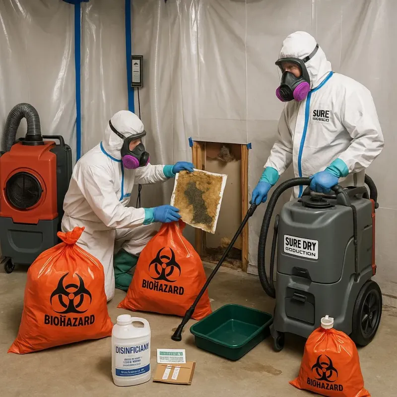 Contaminated Water Handling Protocols process in Throckmorton County, TX