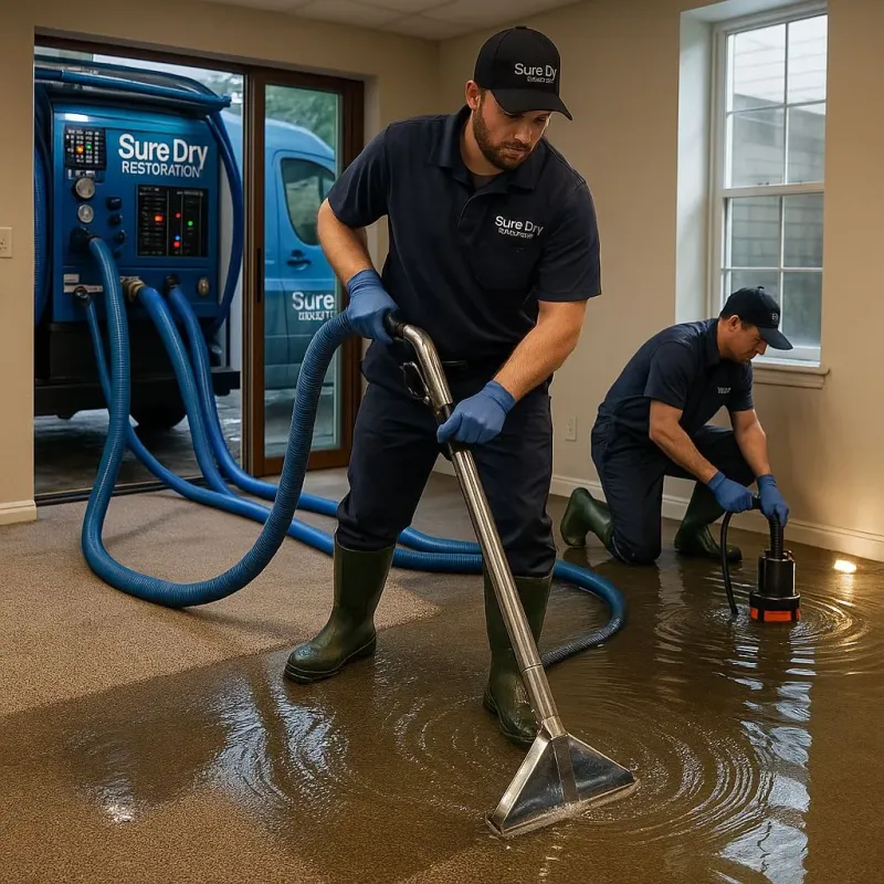 Water Extraction and Removal process in Throckmorton County, TX
